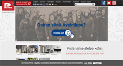 Desktop Screenshot of pisla.fi